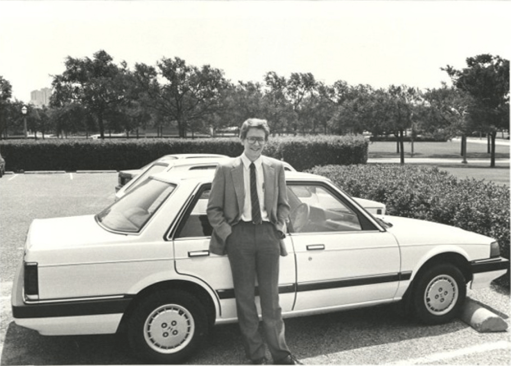 Photo of Ben Huseman in 1986.
